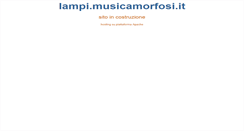 Desktop Screenshot of lampi.musicamorfosi.it