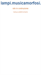 Mobile Screenshot of lampi.musicamorfosi.it